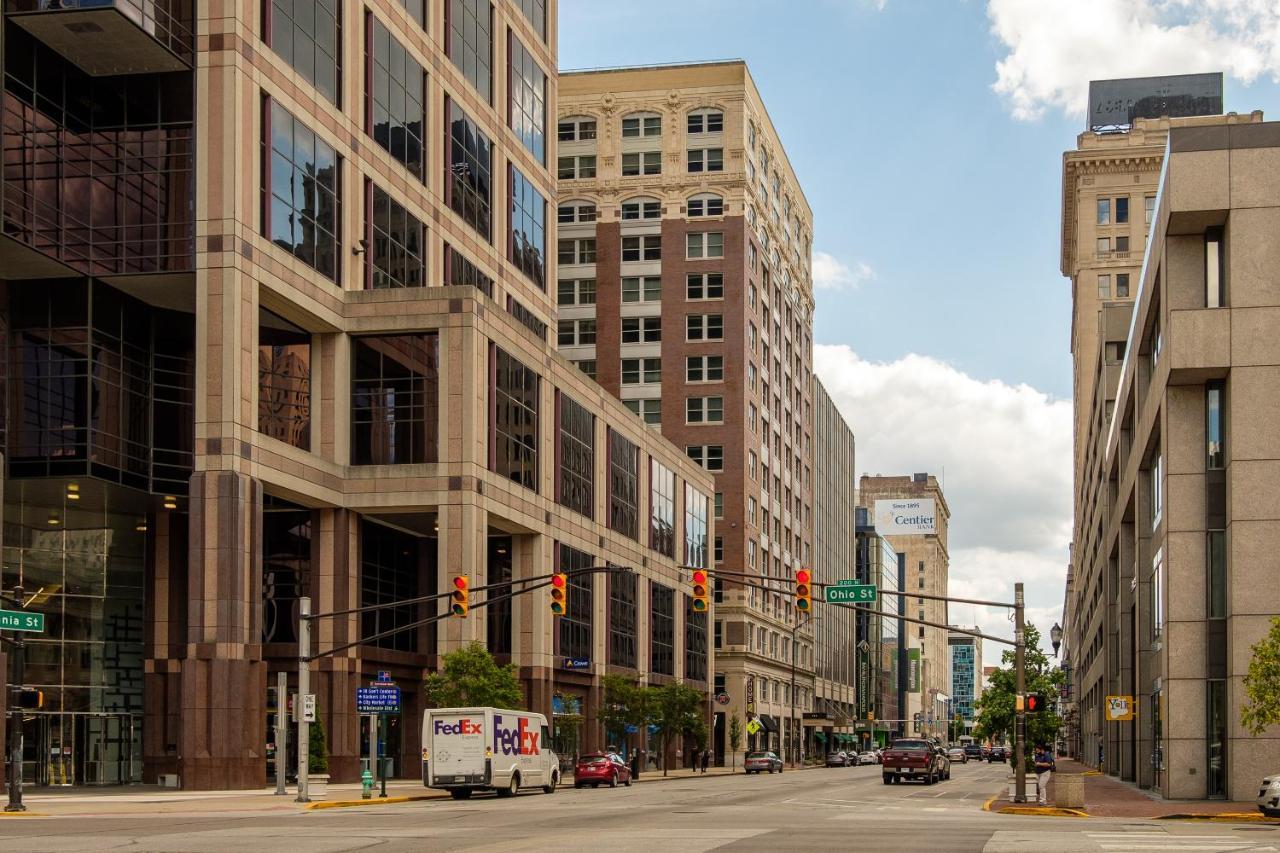 印第安納波利斯Frontdesk Penn Street Tower Apts Downtown Indy公寓 外观 照片